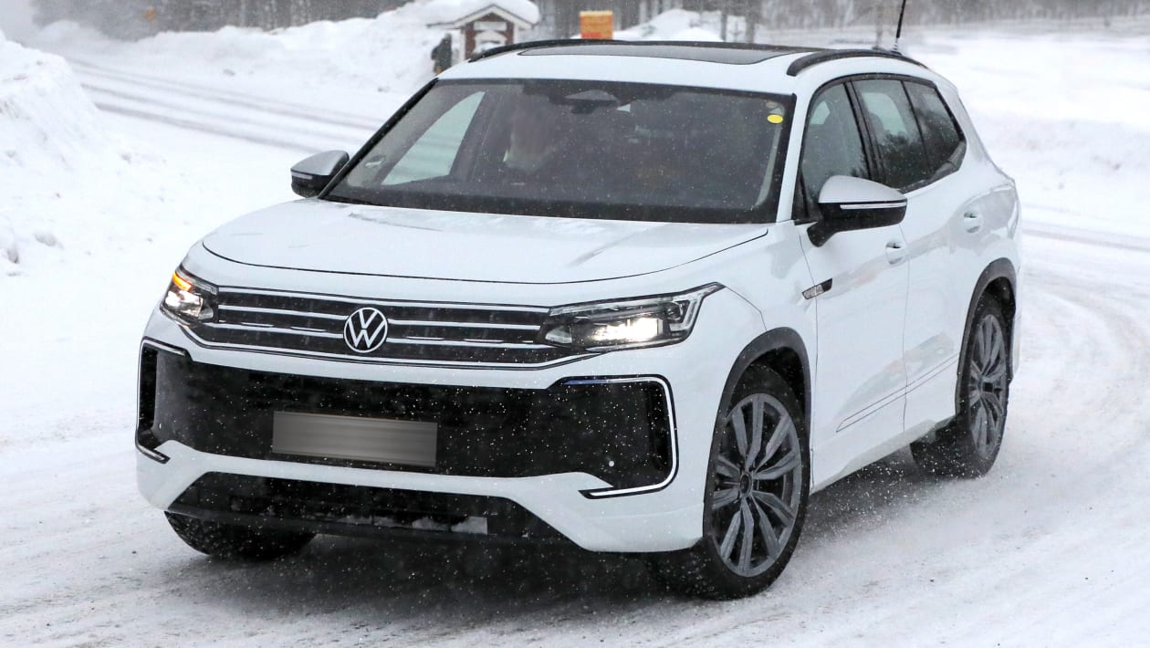 New Volkswagen Tayron spotted as seven-seat alternative to the 